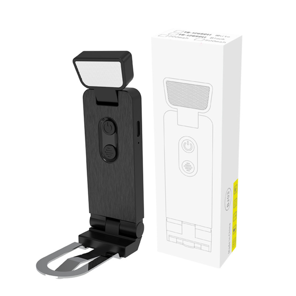 Portable Mini USB Rechargeable Clip-On LED Bookmark Light
