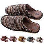 Winter Warm Thick-Soled Non-Slip Cotton Slippers