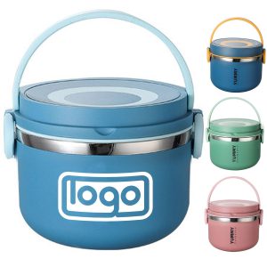 44 OZ Multilayer Stainless Steel Insulated Lunch Bowl Box