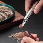 Stainless Steel Shrimp Deveiner & Fruit Pit Remover