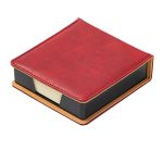 Leather Sticky Note Storage Box
