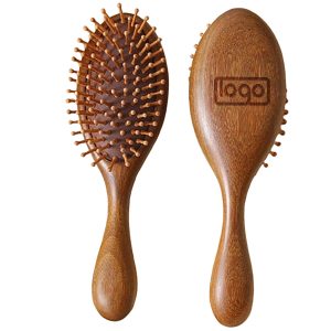 Vintage Green Sandalwood Air Cushion Comb