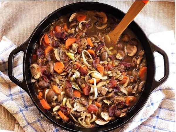 Pan For Frying And Stewing Two in One Pot