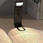Portable Mini USB Rechargeable Clip-On LED Bookmark Light