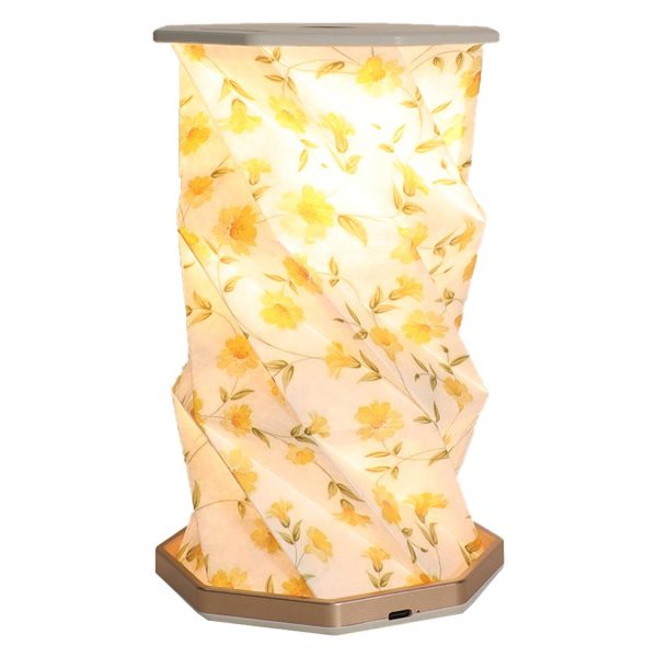 Custom Dimmable Collapsible Rechargeable Paper Lamp