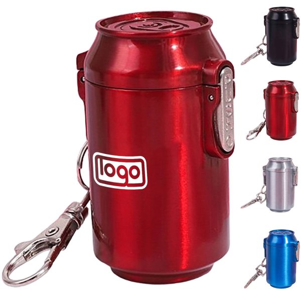 Coke Can Shape Mini Ashtray Key Chain