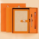 A5 Buckle PU Leather Multi-color Notebook
