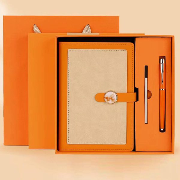 A5 Buckle PU Leather Multi-color Notebook
