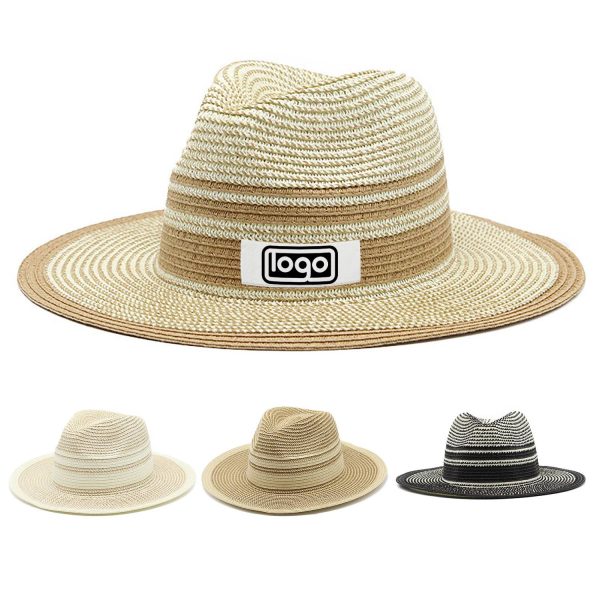Summer Straw Boater Hat