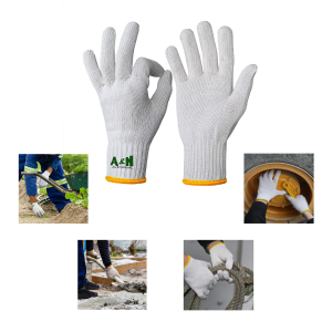 Cotton Worker Safety Gloves