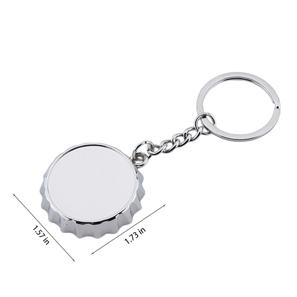 Bottle Cap Keychain