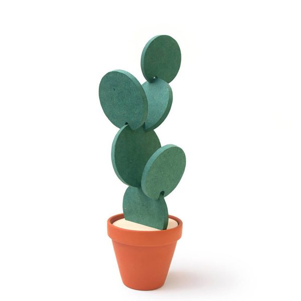 Non-slip Insulated Cactus Coaster