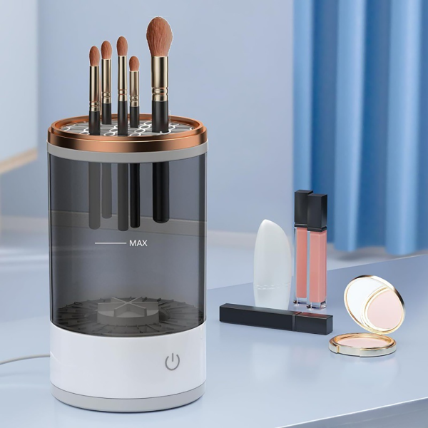 Makeup brush washer