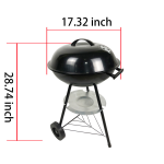 17-inch round barbecue grill