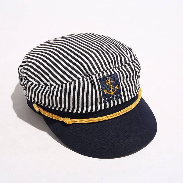 Captain Cap Costume Navy Marine Admiral Hat