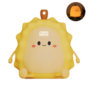 Cute Silicone LED Touch Rechargeable Durian Dimmable Lamp