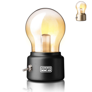 Portable Retro USB Rechargeable LED Bulb Night Light