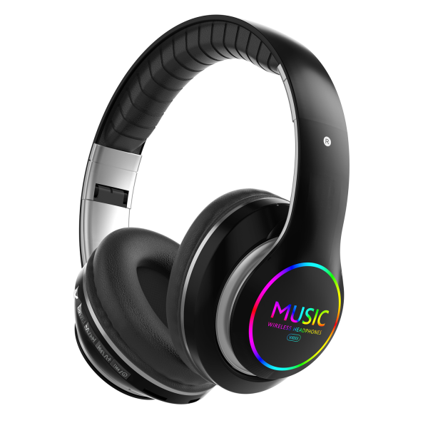 Over-ear Bluetooth headphones