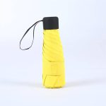35in Folding Mini Capsule Umbrella W/ Sun Protection