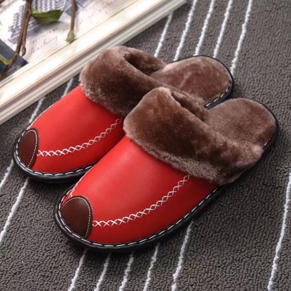 PU Warm Winter Slippers