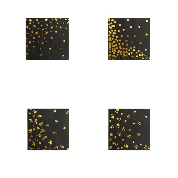 Gold-embossed Napkin 100pcs/bag