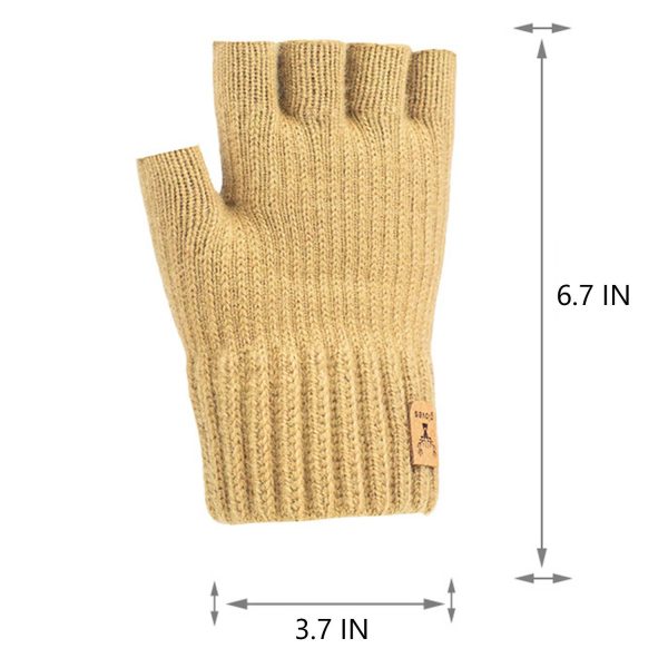 Custom Knit Fingerless Gloves