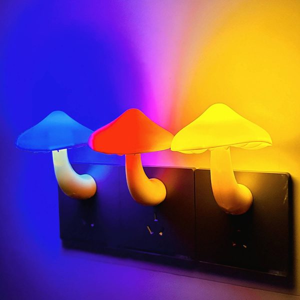 Cartoon Cute Mushroom Smart LED Night Light