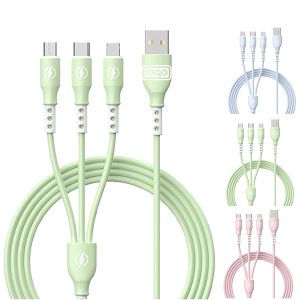 Three in One Charging Data Cable