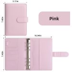 A6 PU Leather 3 Ring Binder/Notebook