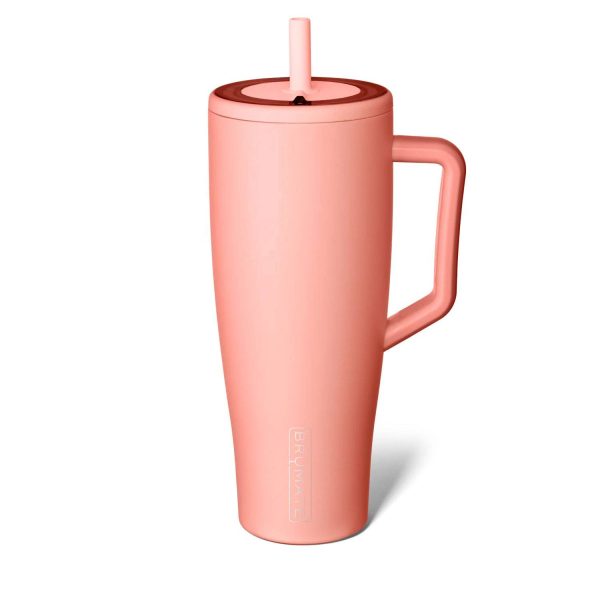 30&40 OZ Stainless Steel Tumbler Cup w/ Handle and Straw