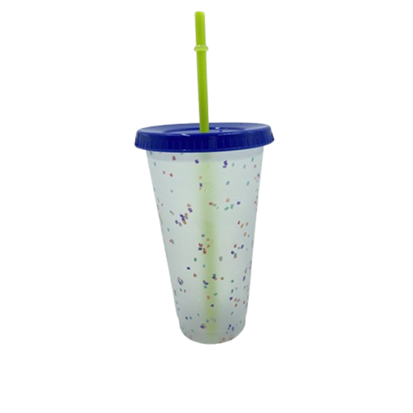 25OZ PP Full Color Printing Tumbler Color-changing Cup