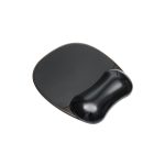 PU Leather Mouse Pad with Silicone Wrist Rest