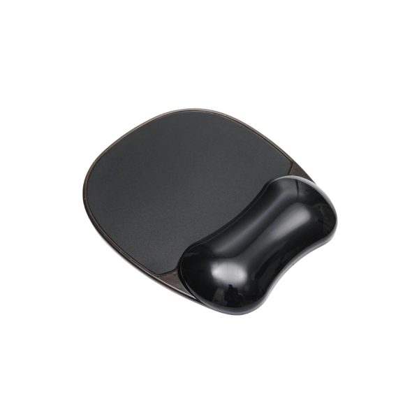 PU Leather Mouse Pad with Silicone Wrist Rest
