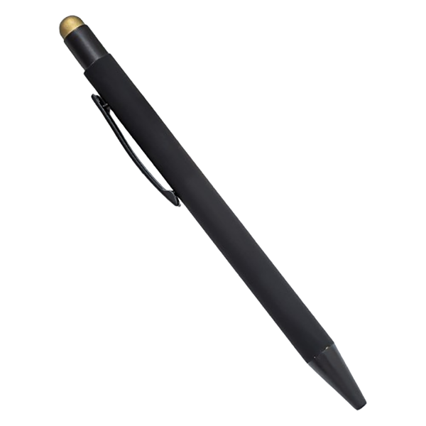 Metal Color Pop Rubberized Stylus Pens