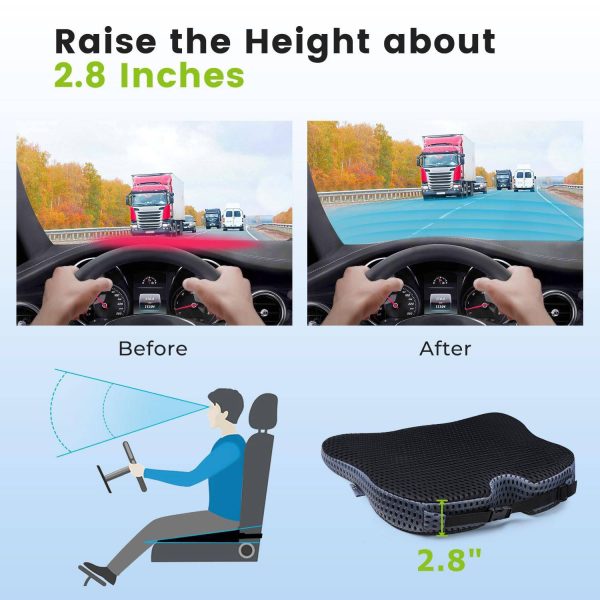 Custom Car Breathable And Elevated Cushion