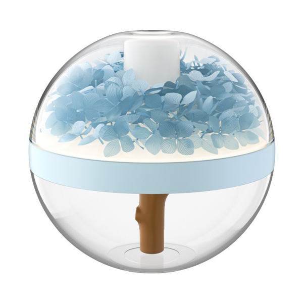 Rechargeable Preserved Flower Humidifier w/ Night Light