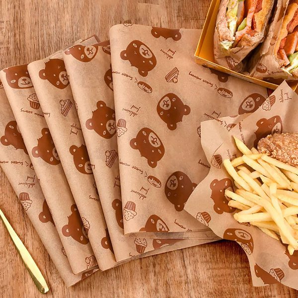 Food Wrapper Paper Oil Proof