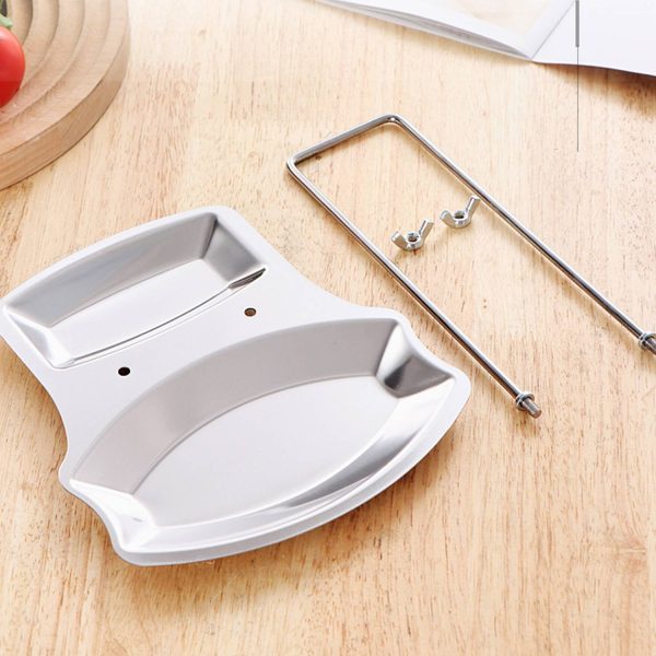 Stainless Steel Kitchen Lid and Spoon Rest Organizer