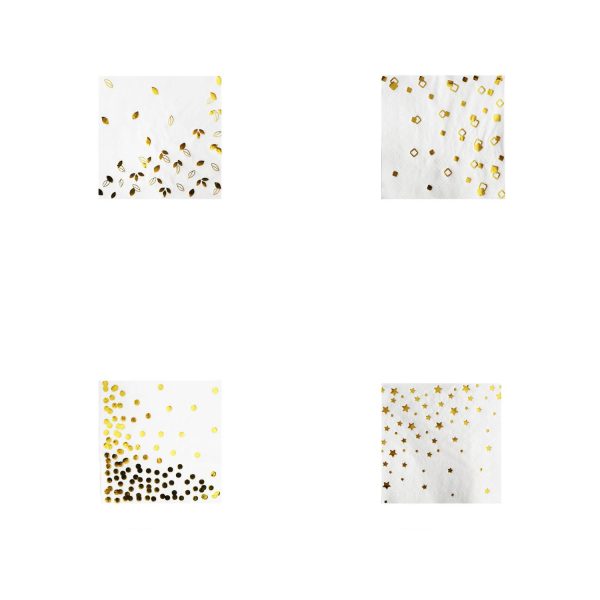 Gold-embossed Napkin 100pcs/bag