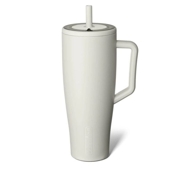 30&40 OZ Stainless Steel Tumbler Cup w/ Handle and Straw