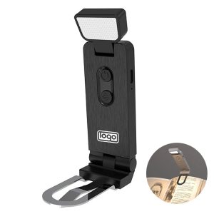 Portable Mini USB Rechargeable Clip-On LED Bookmark Light