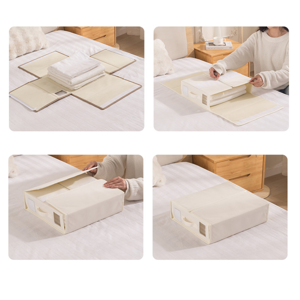 Foldable Oxford Bed Sheet Organizers and Storage