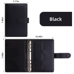 A6 PU Leather 3 Ring Binder/Notebook