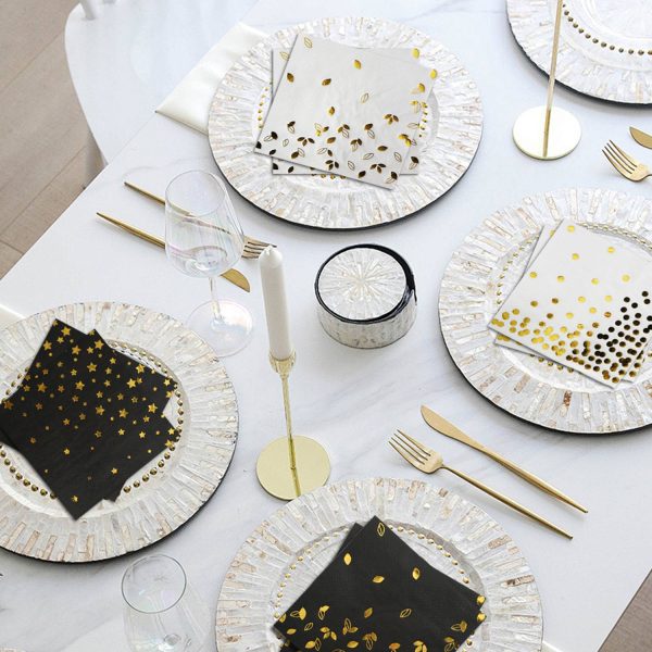 Gold-embossed Napkin 100pcs/bag