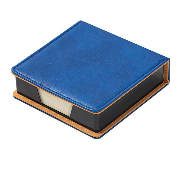 Leather Sticky Note Storage Box