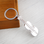 Popular Metal Violin Music Instrument KeyChain