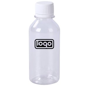 8.4oz Transparent Plastic Shot Bottle