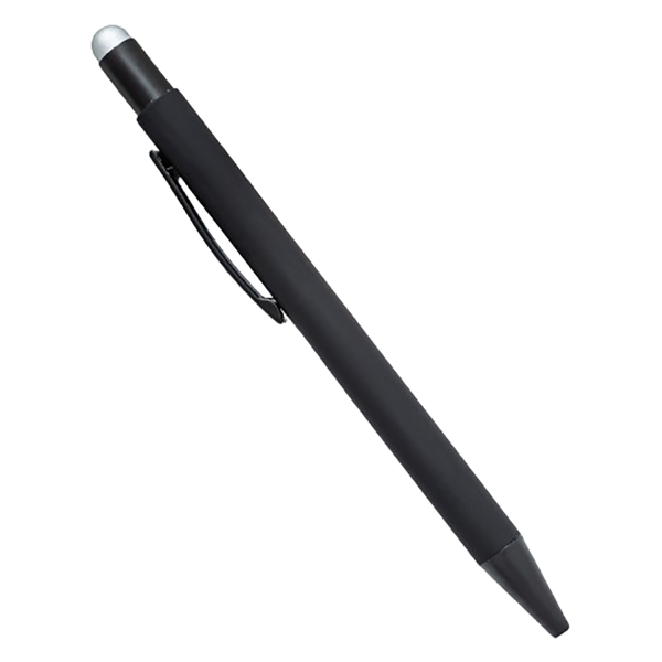 Metal Color Pop Rubberized Stylus Pens