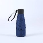 35in Folding Mini Capsule Umbrella W/ Sun Protection