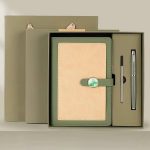 A5 Buckle PU Leather Multi-color Notebook